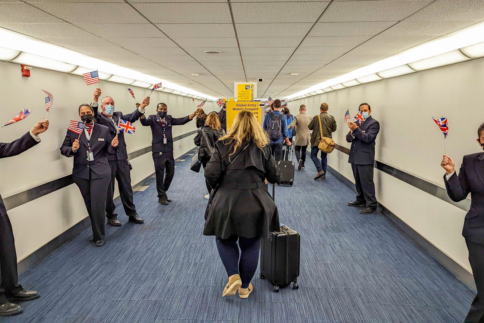 An emotional return to New York: What it was like on the first British Airways f..
