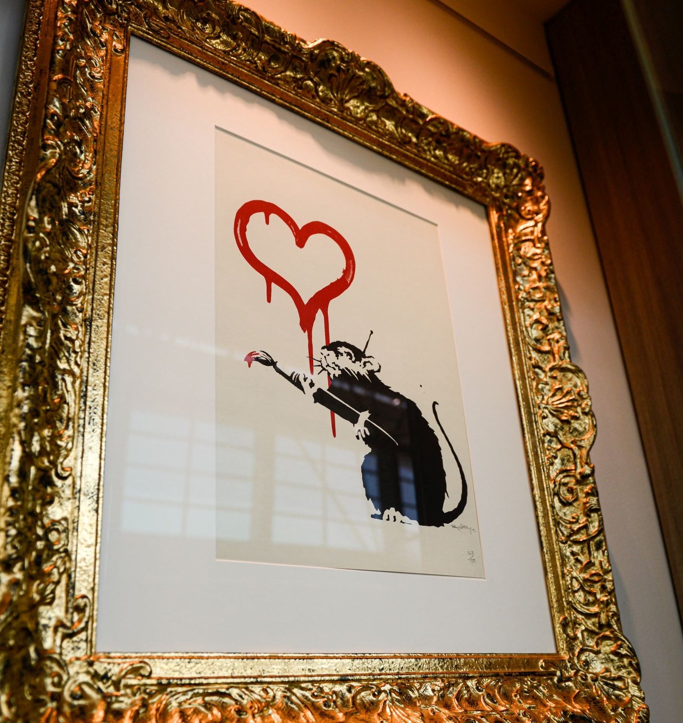 Banksy art in AUS