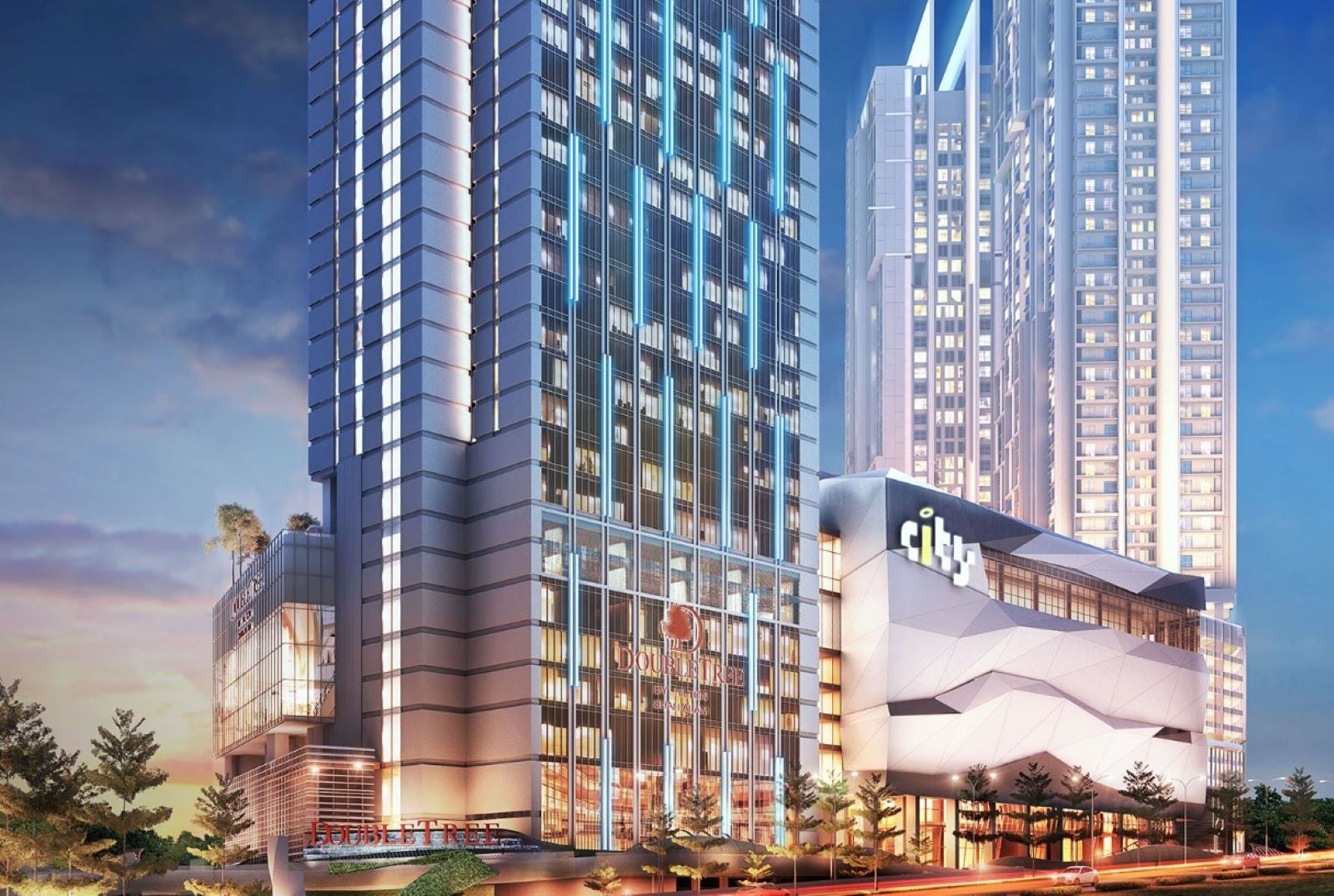 DoubleTree by Hilton Shah Alam i-City Facade