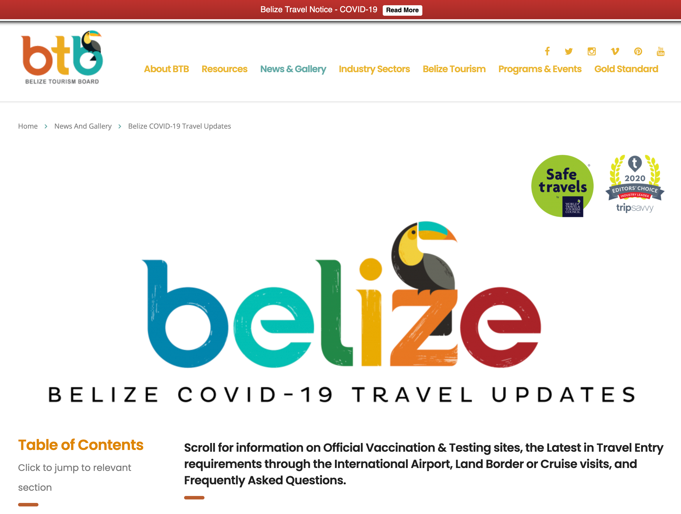 What It S Like Traveling To Belize During COVID 19 The Points Guy   Screen Shot 2021 11 16 At 6.40.09 PM 