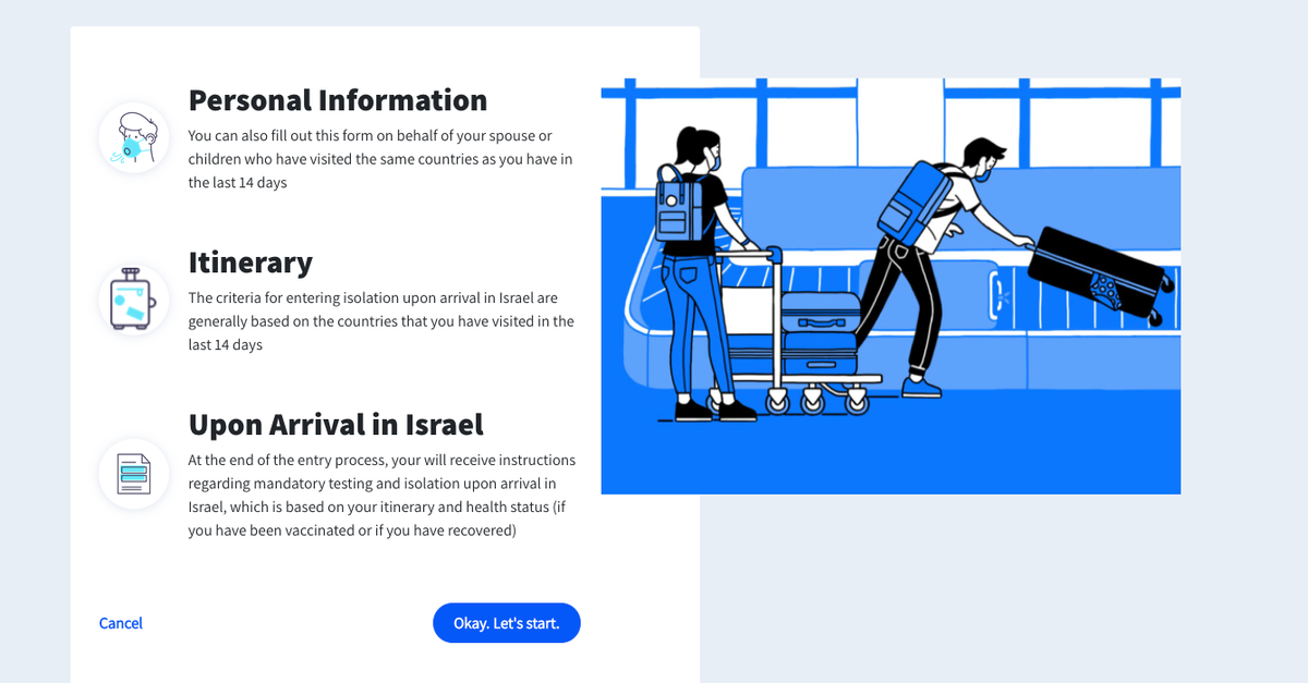 israel travel vaccine recommendations