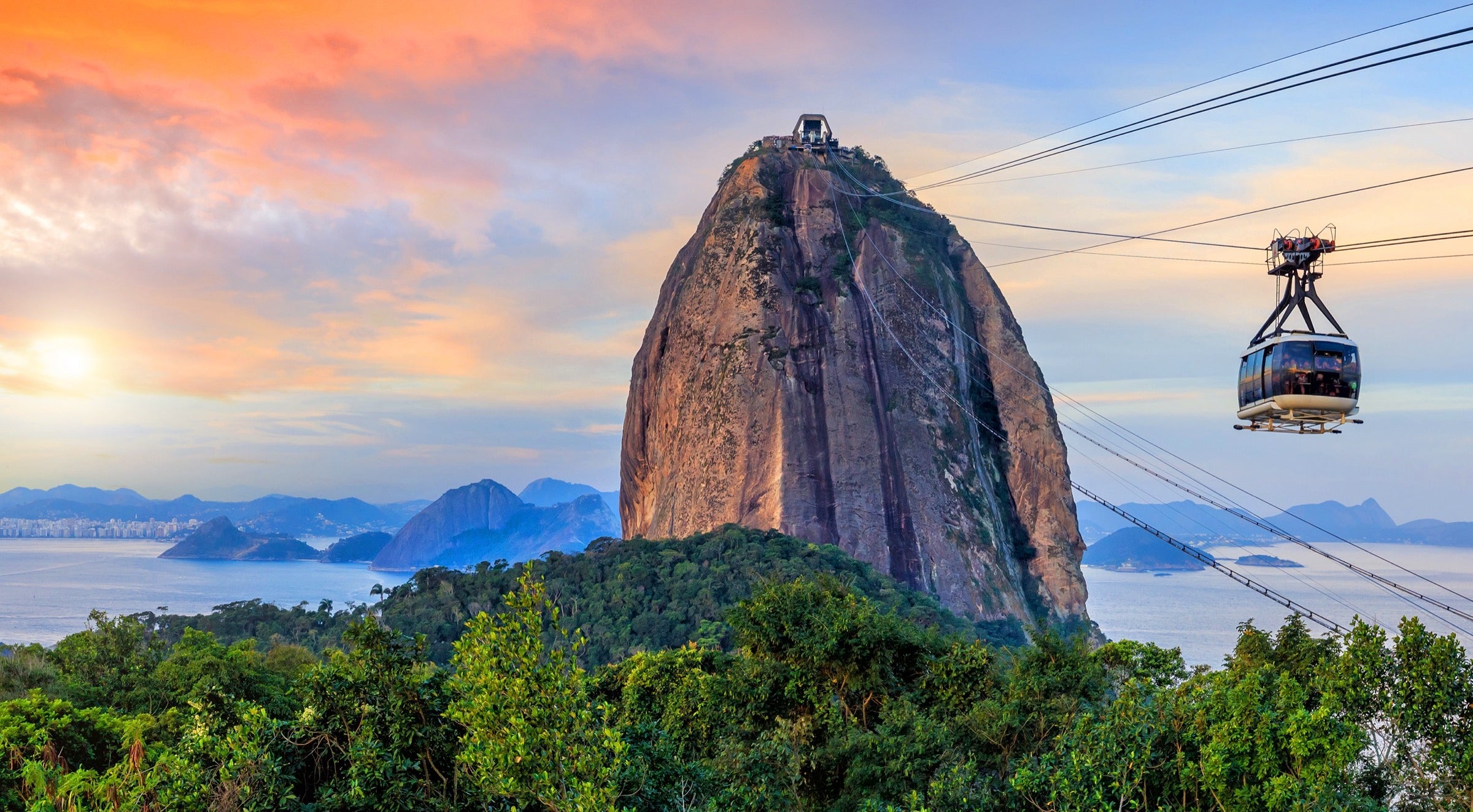 Sugar Loaf Mountain in Rio