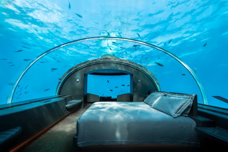 Resorts with underwater hotel rooms and restaurants - The Points Guy