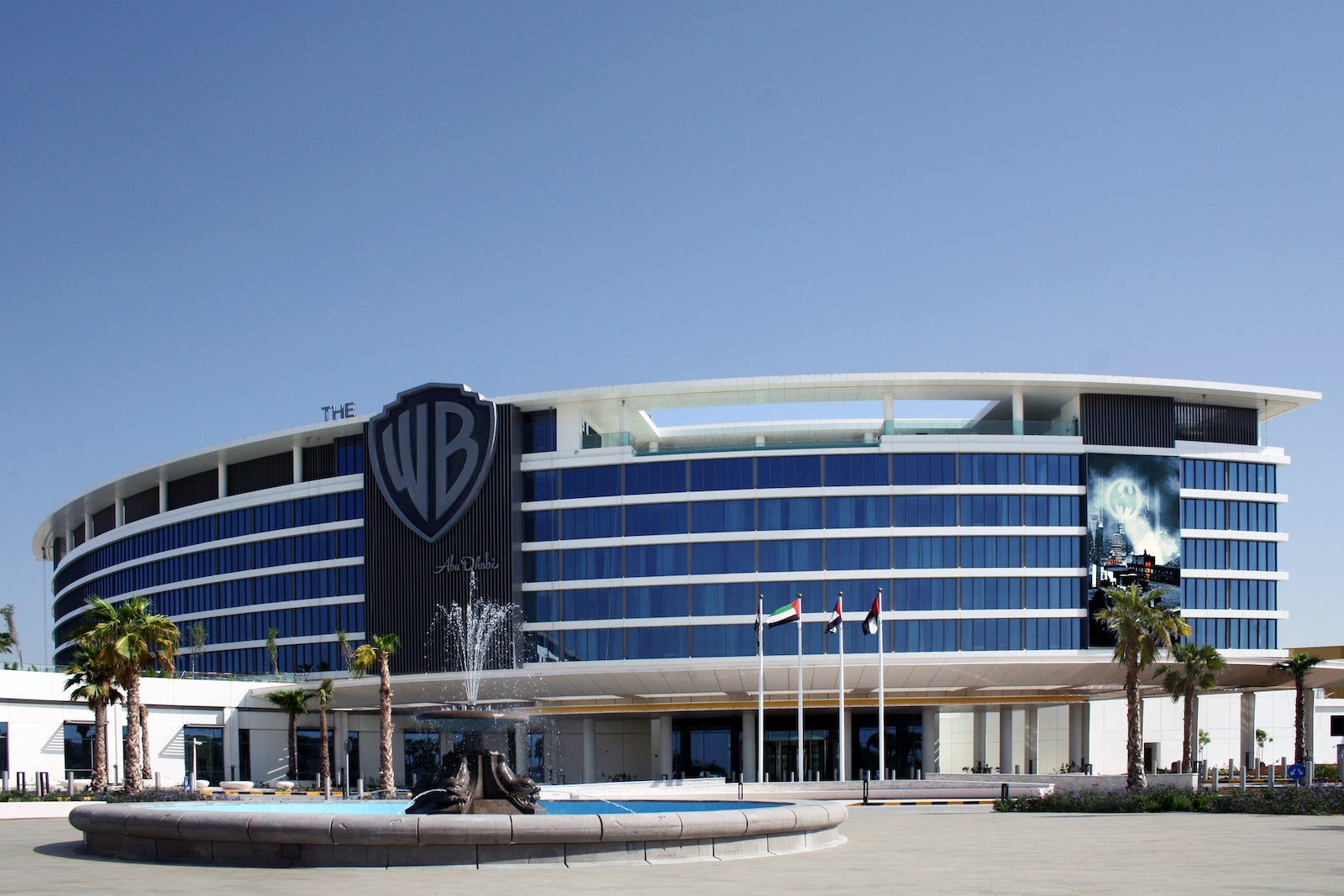 exterior of WB hotel