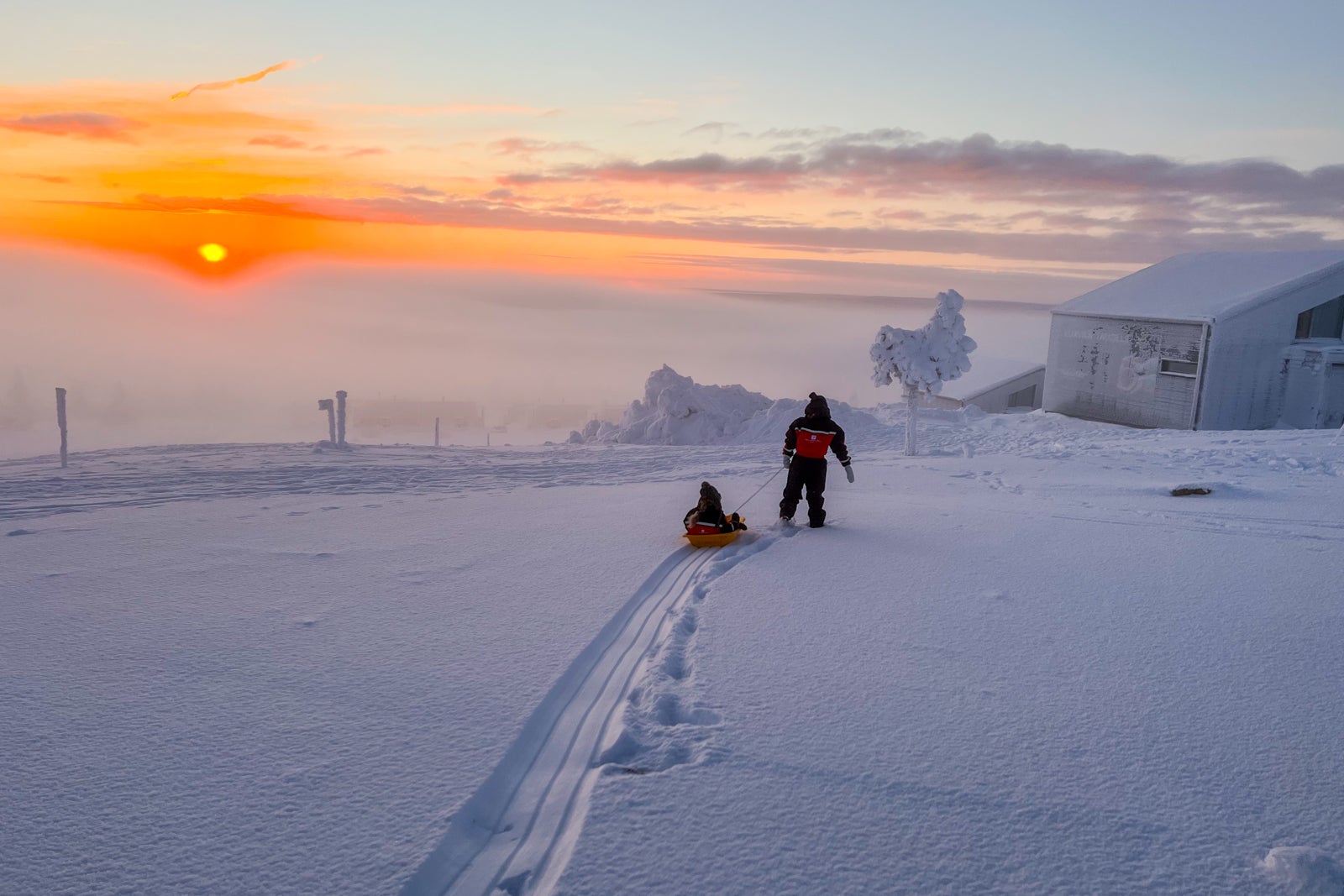 What it's like to take a once-in-a-lifetime trip to Finland’s Arctic to see Sant..