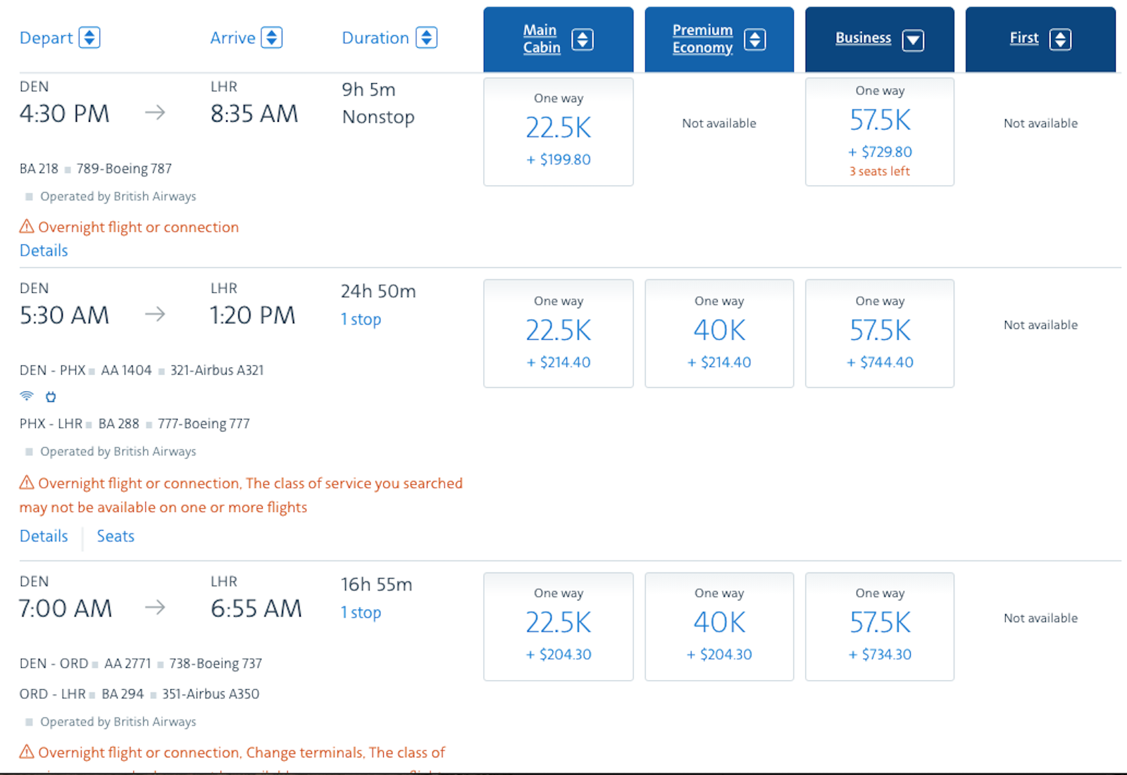 one world travel euro rate