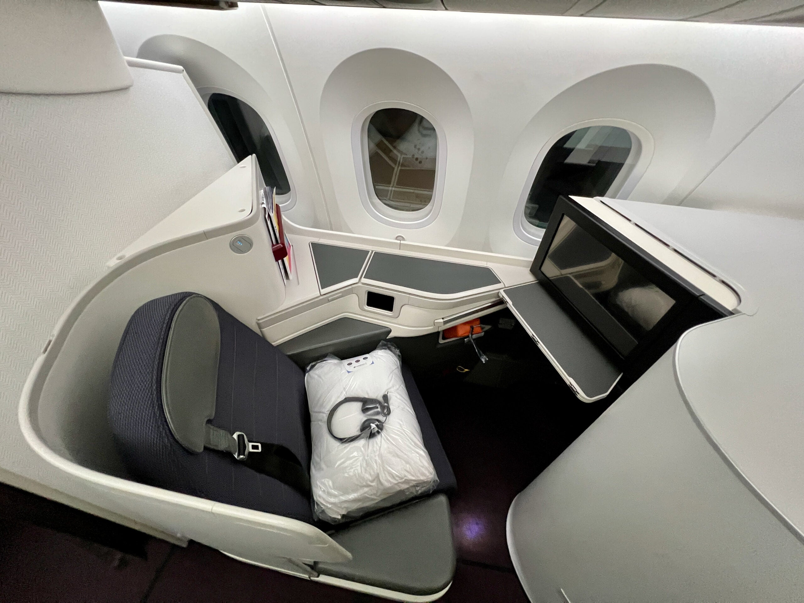 Aeromexico Business Class seat on the 787-9