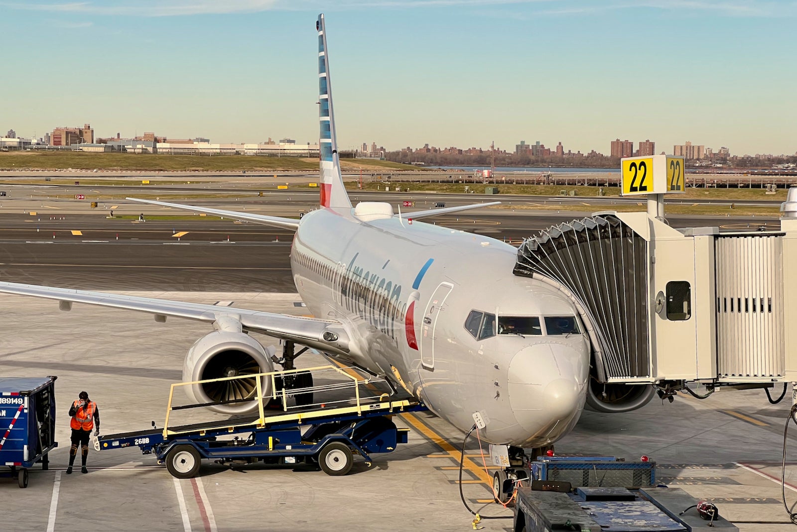 American Airlines plane