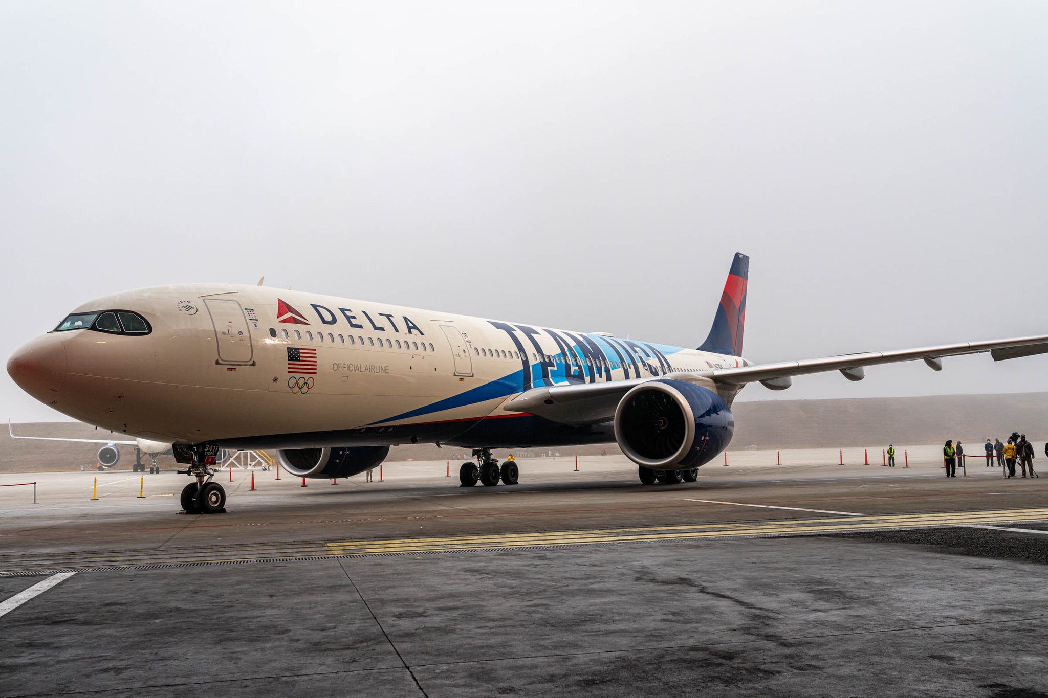 Delta Air Lines reveals special Olympics livery for Team USA on A330