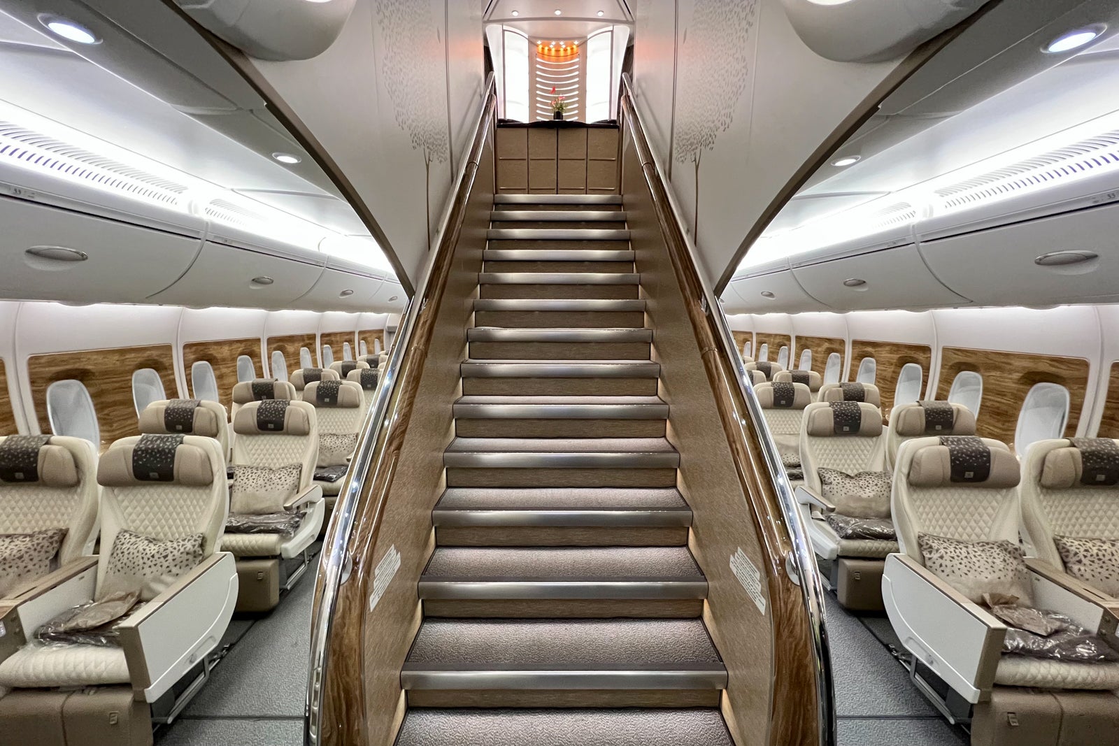 Emirates Premium Economy Airbus A380 JFK Dubai
