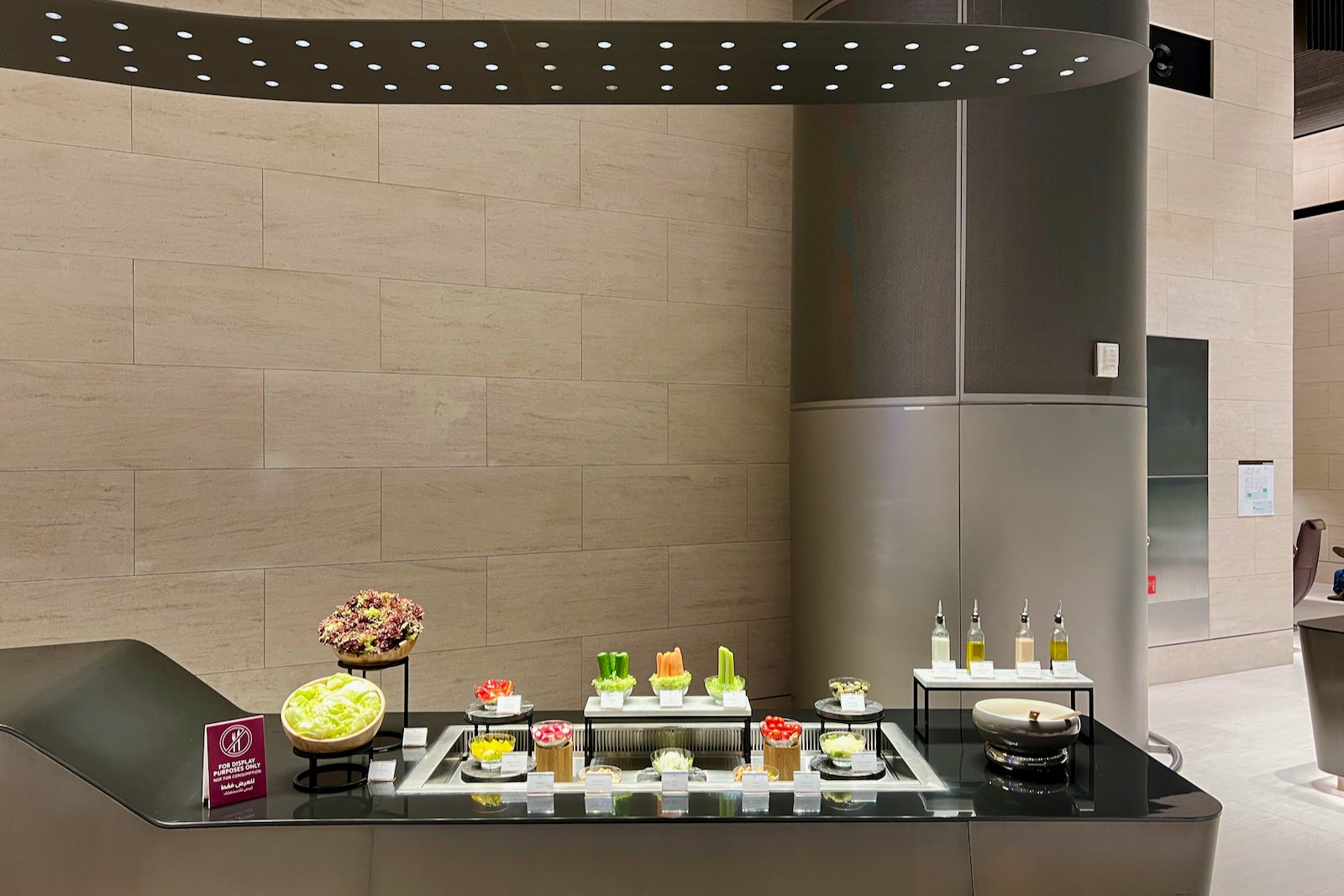 For its business and first-class passengers, Qatar Airways has opened the  world's first Louis Vuitton lounge at Doha airport. In partnership with 16  Michelin-star chef Yannick Alléno the space is accessible via
