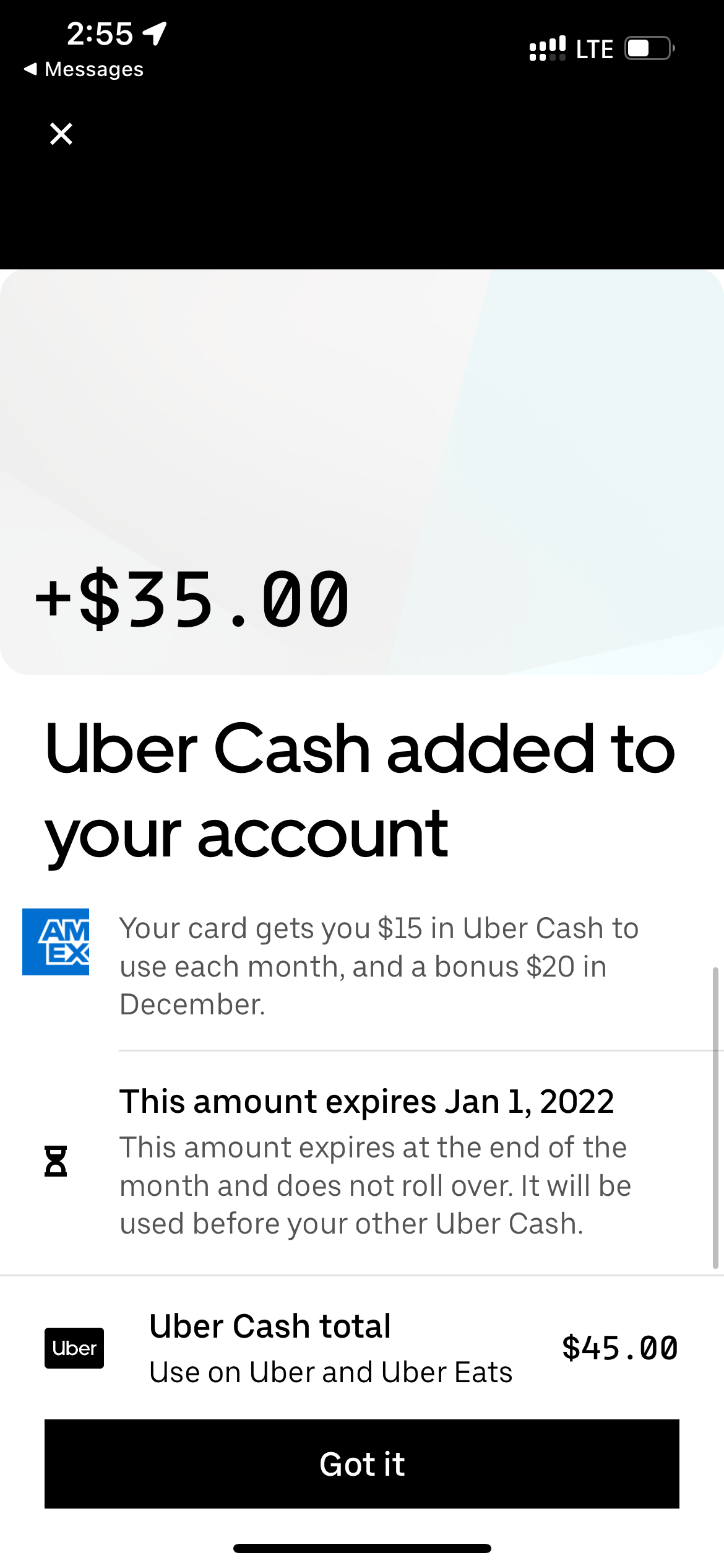 Sorry, that extra $35 you got in your Uber account was a mistake