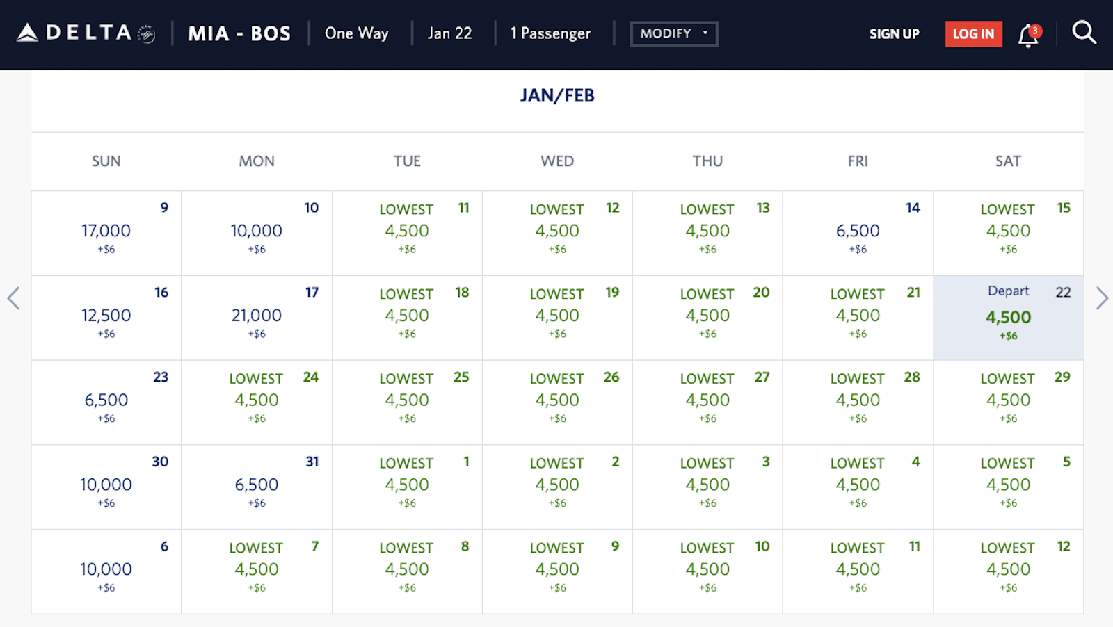 Delta 2025 Upgrade Priority