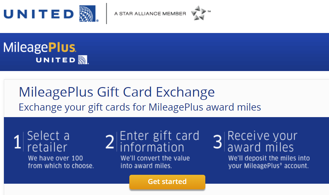 Exchange gift cards with United Gift Card Exchange