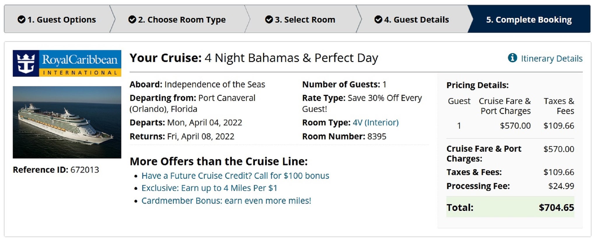united cruises reservations