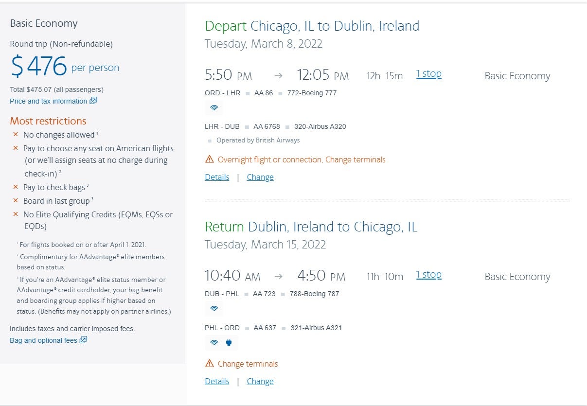 American Airlines puts Europe on sale; Deals start at under $500 - The