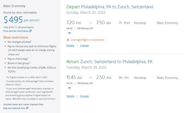 American Airlines puts Europe on sale; Deals start at under $500 - The