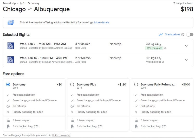 Deal alert Flights to New Mexico from less than 200 roundtrip The