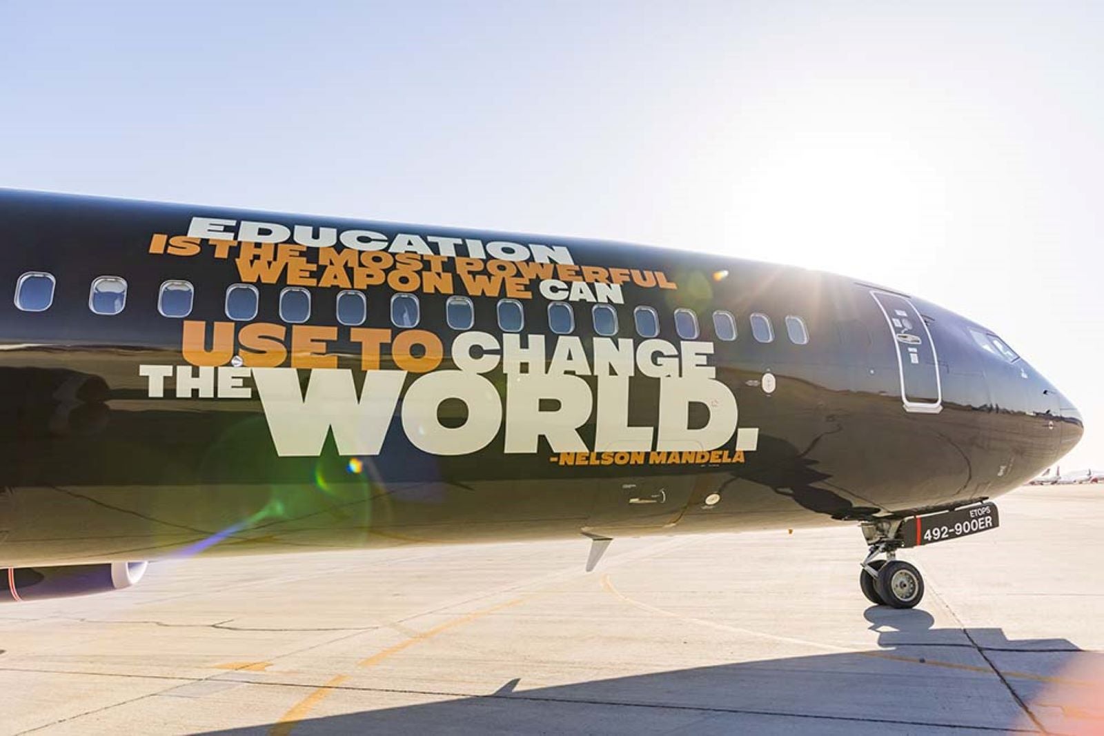 Alaska Airlines_Nelson Mandela quote