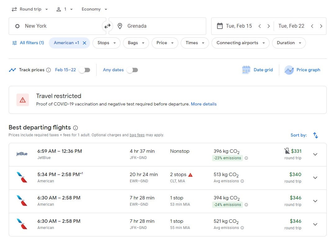 Deal alert Flights to Grenada for as low as 276 The Points Guy