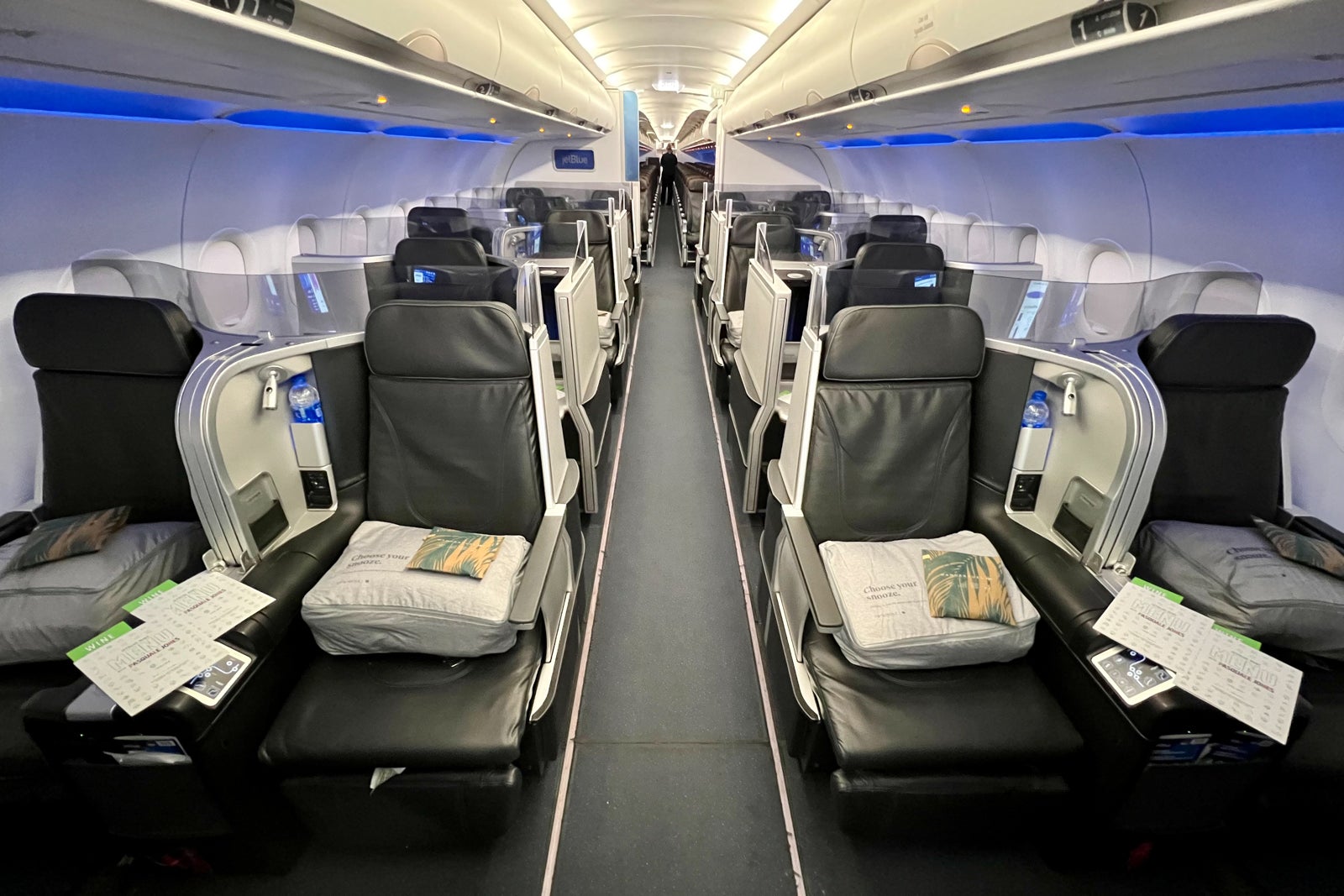 JetBlue upgrade to Mint Business Class