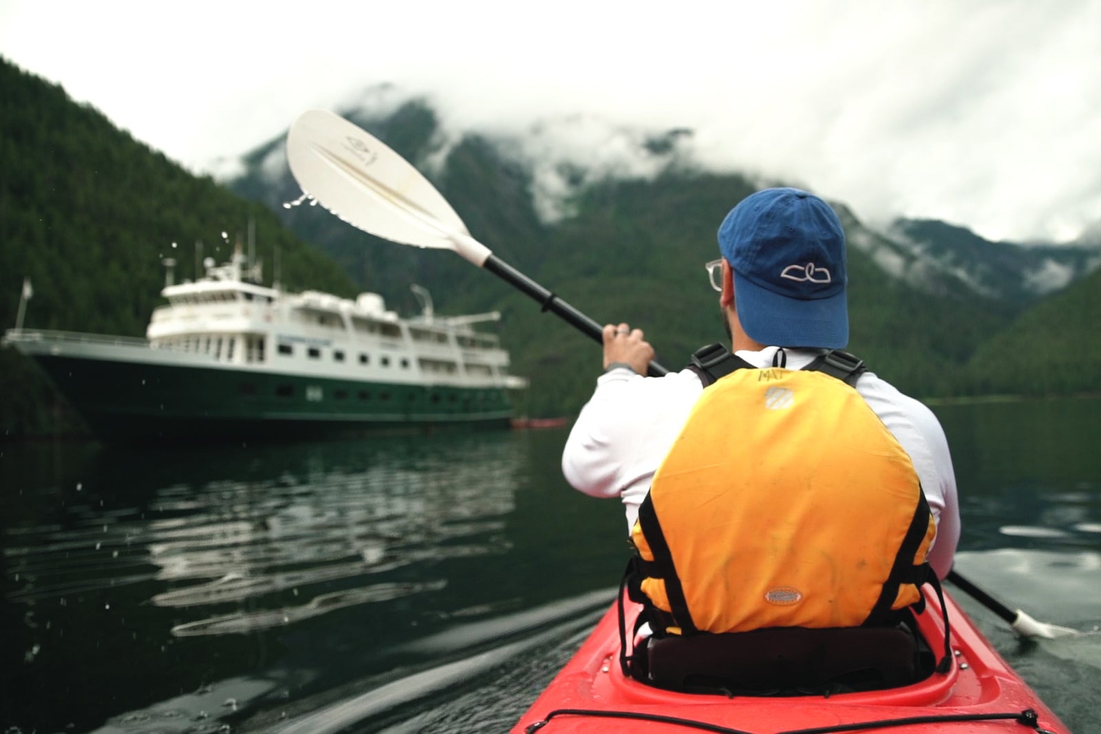 Kayaking in Misty Fjords National Monument with Wilderness