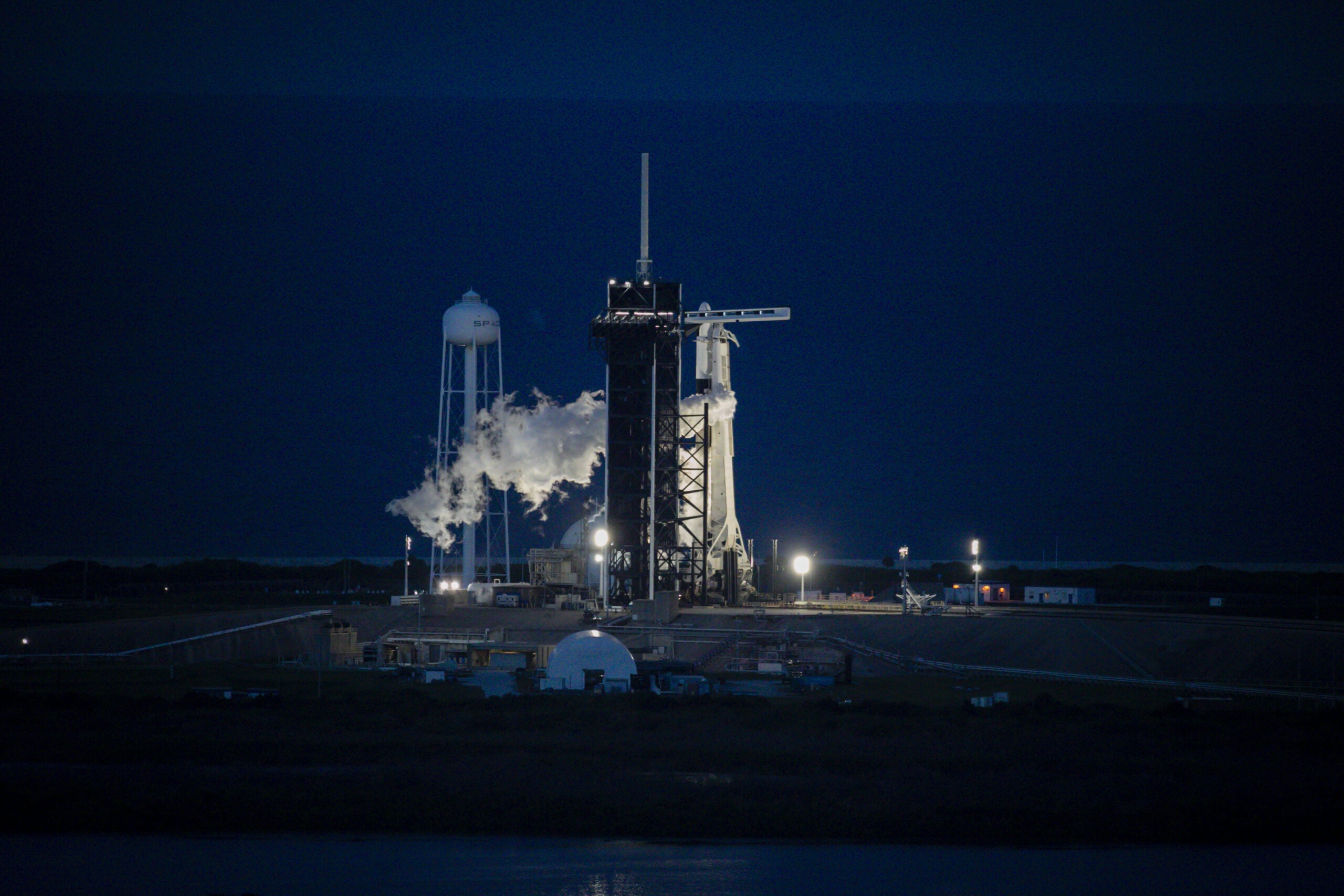 A SpaceX Falcon 9 rocket and Dragon spacecraft, carrying non-professional astronauts, launches from NASAs Kennedy Space Center launchpad 39A during the Inspiration4 mission in Merritt Island, Florida, U.S., on Wednesday, Sept. 15, 2021. A SpaceX rocket is set to launch four civilians into orbit for a three-day voyage circling the Earth, a new milestone in Elon Musk's quest to send everyday people to the cosmos, eventually establishing a colony on Mars. Photographer: Eva Marie Uzcategui/Bloomberg via Getty Images