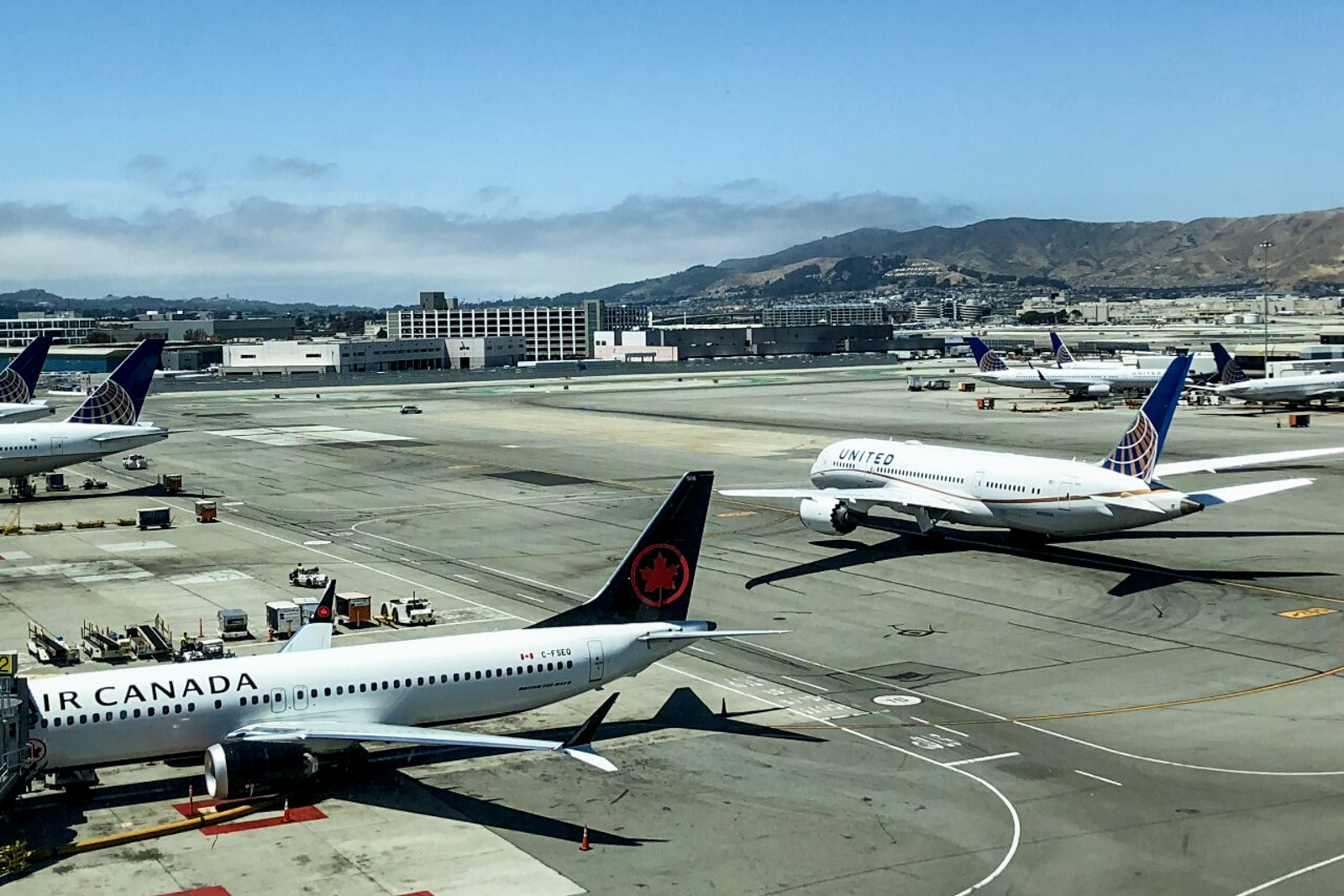 Terminal 3 and Terminal G: San Francisco (SFO)
