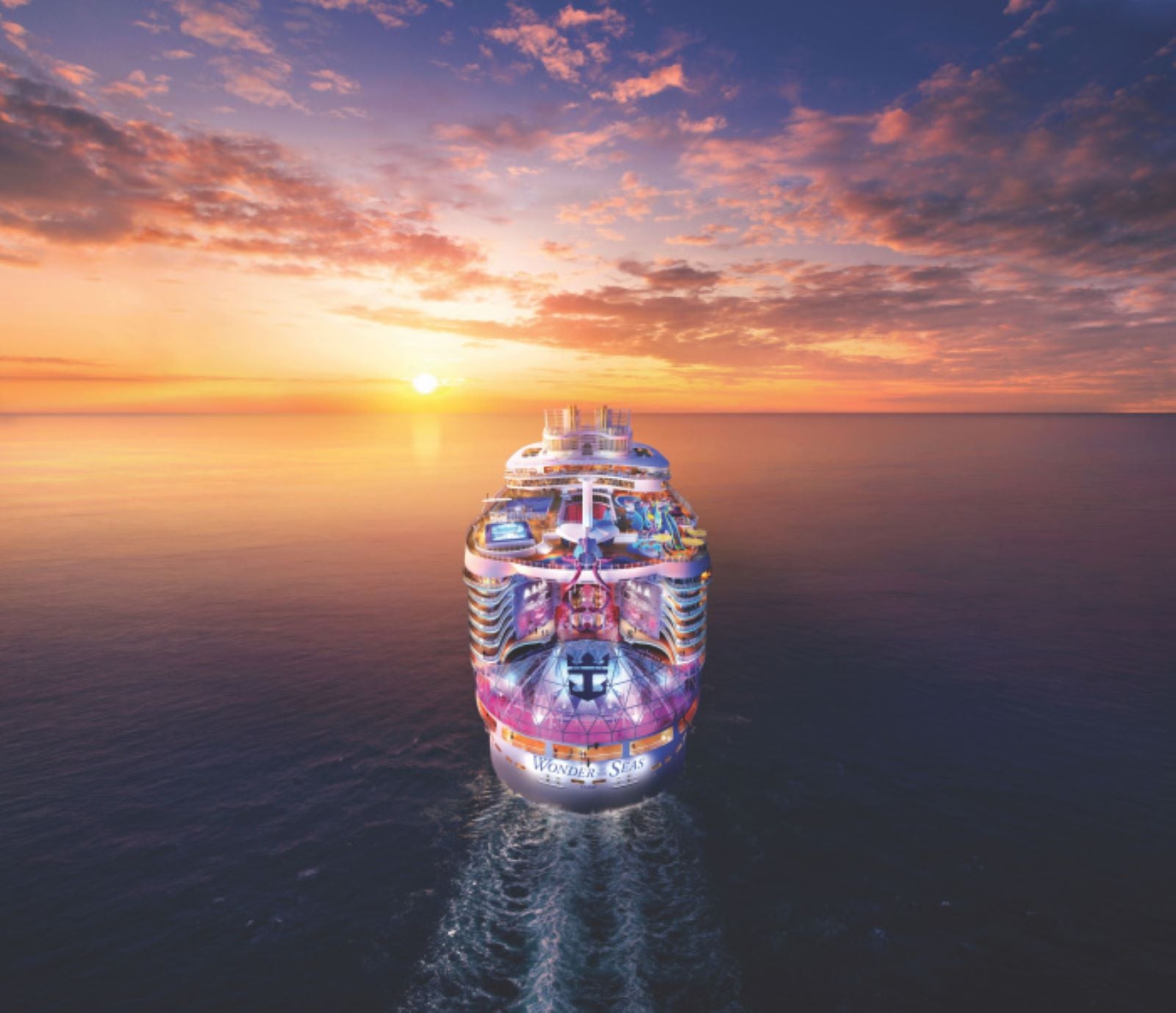 world's largest cruise ship wonder of the seas