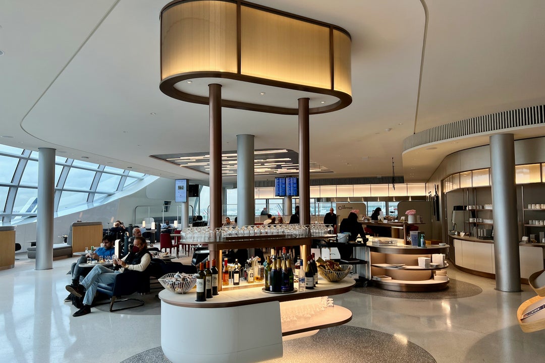 Inside Air France's new and much improved 2story lounge in Paris The