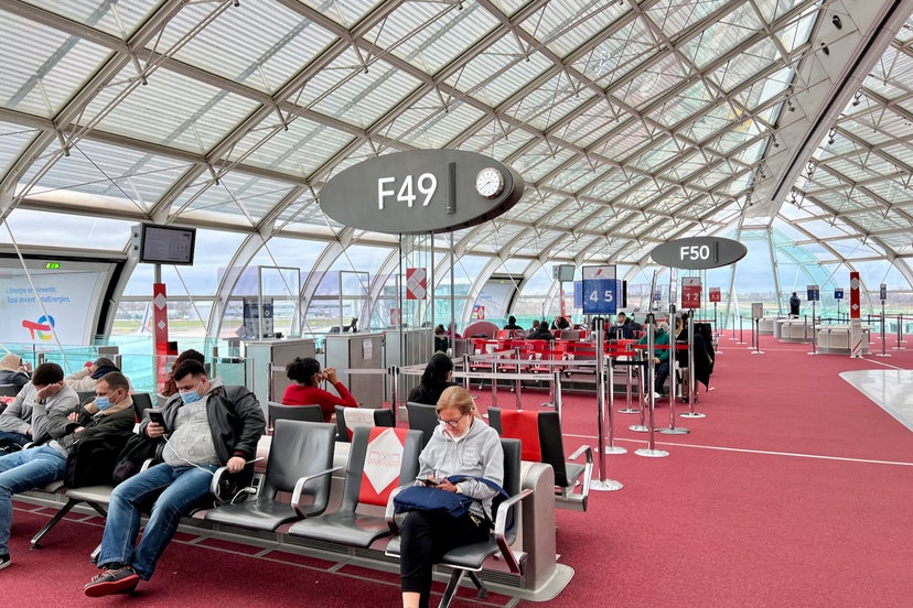 Inside Air France's new and much improved 2story lounge in Paris The