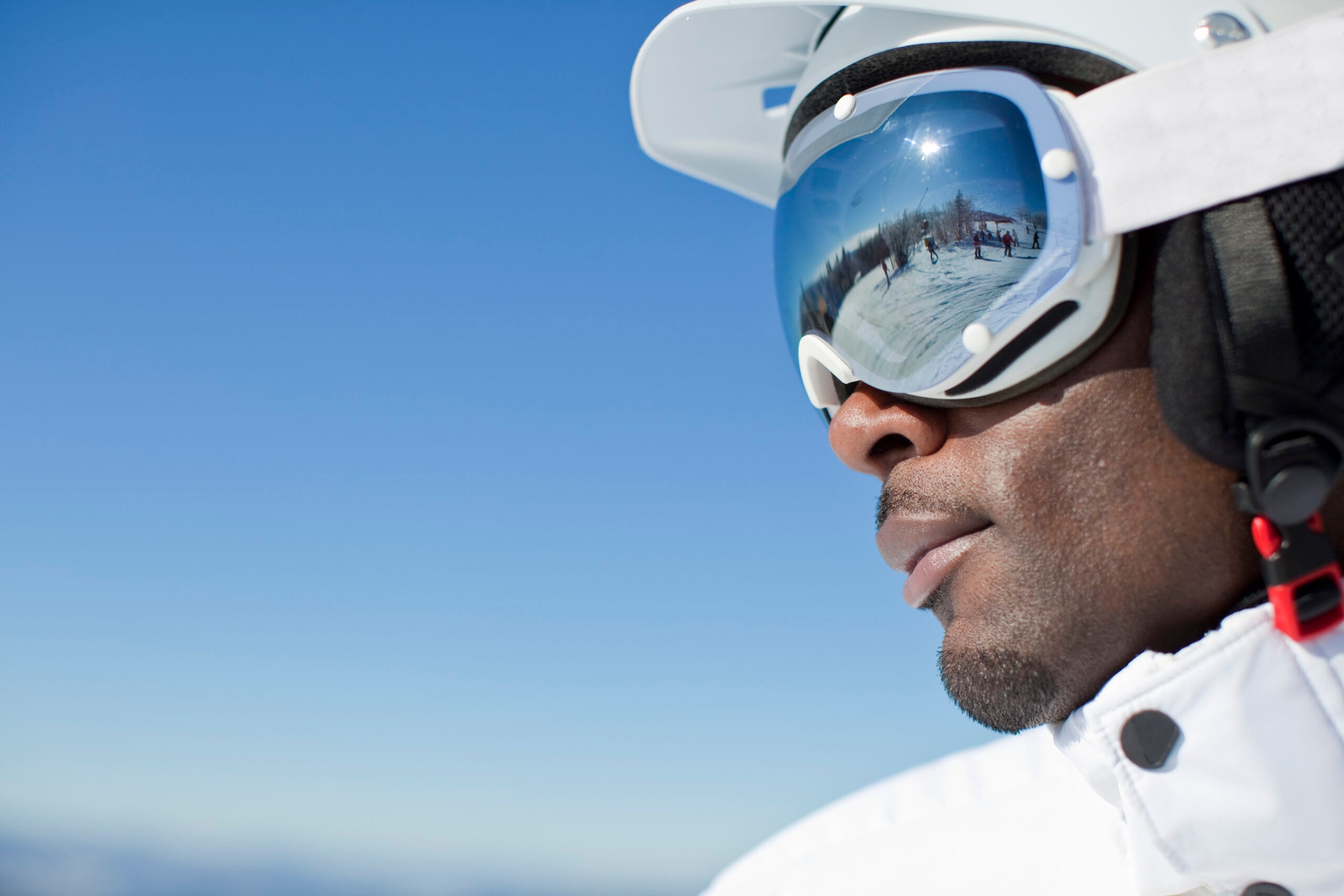 Portrait of a skier. (Photo by Johannes Kroemer/Getty Images)