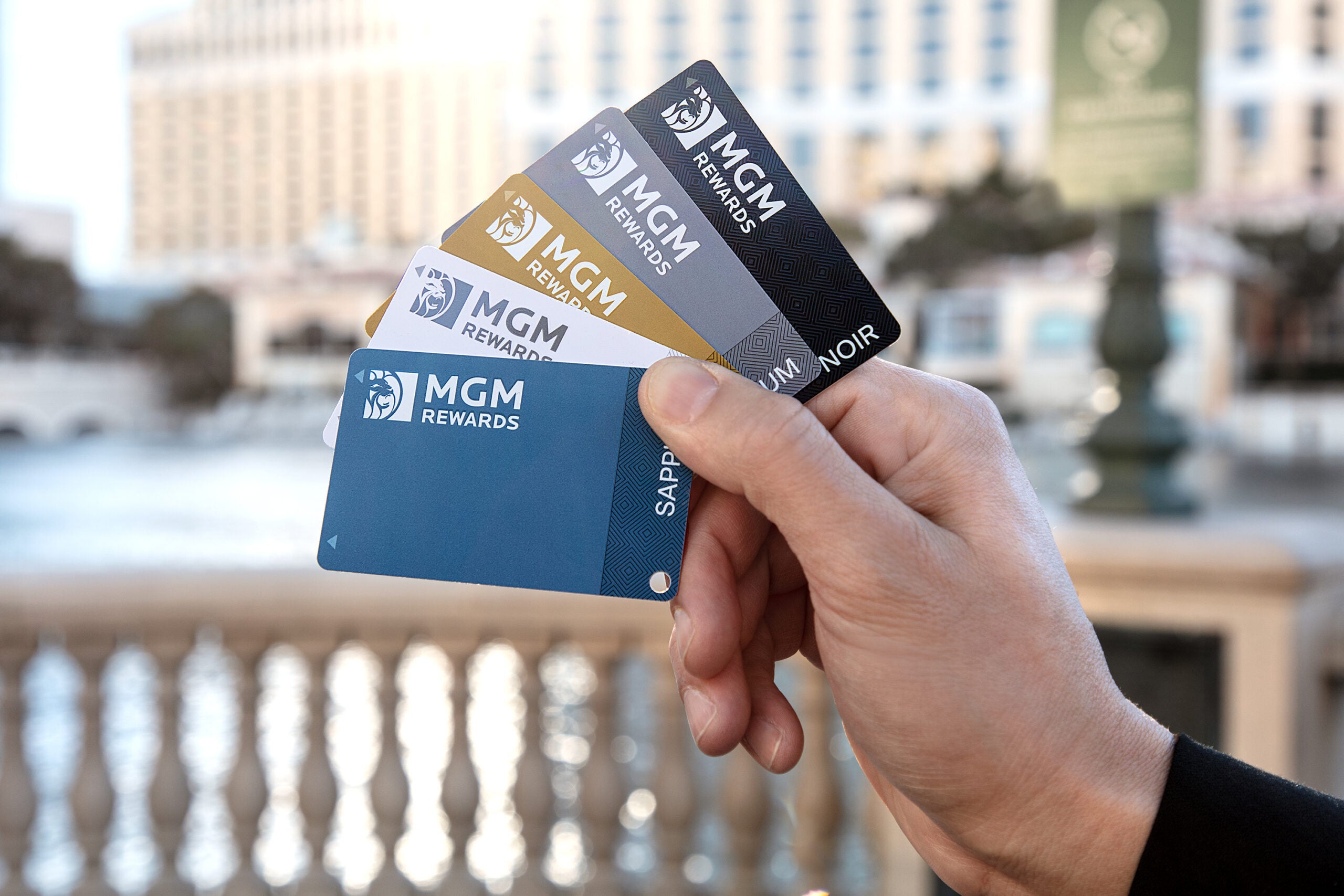 New MGM Rewards cards