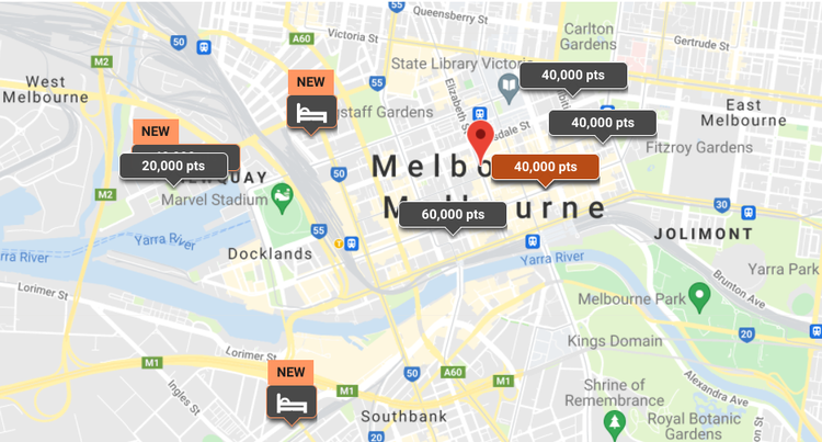 Marriott Melbourne Map ?width=750