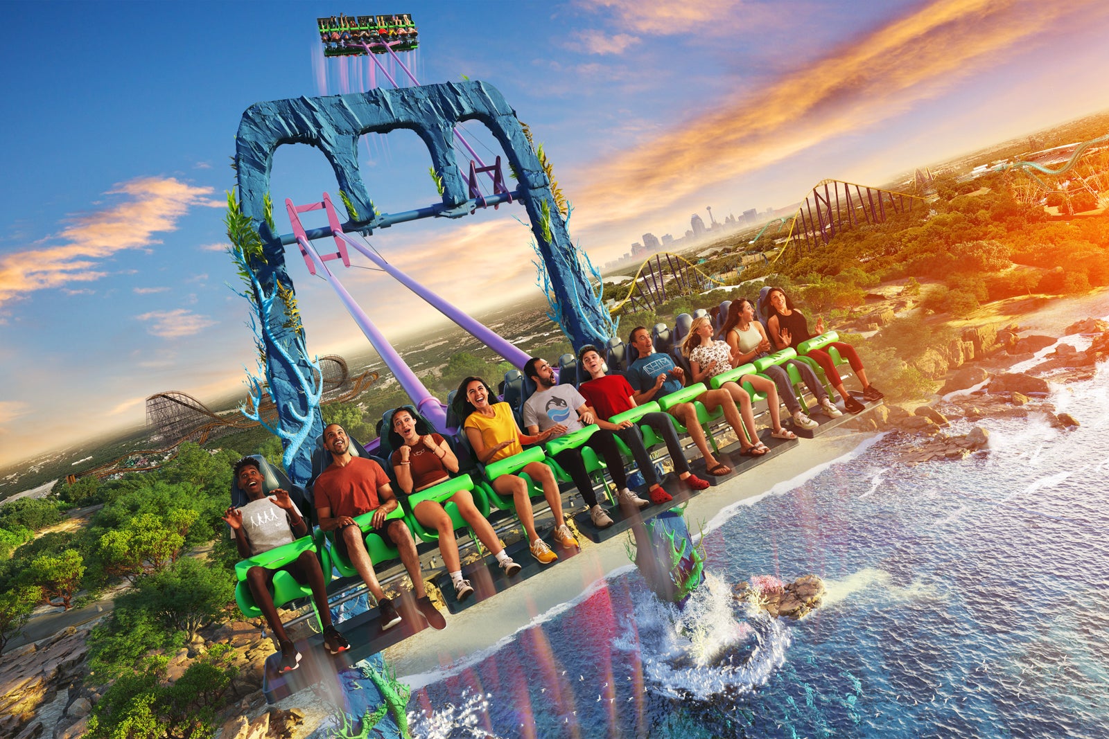 New family-friendly roller coaster coming to Busch Gardens