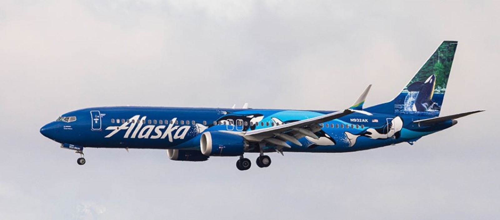 A whale of a livery for alaska airlines the points guy