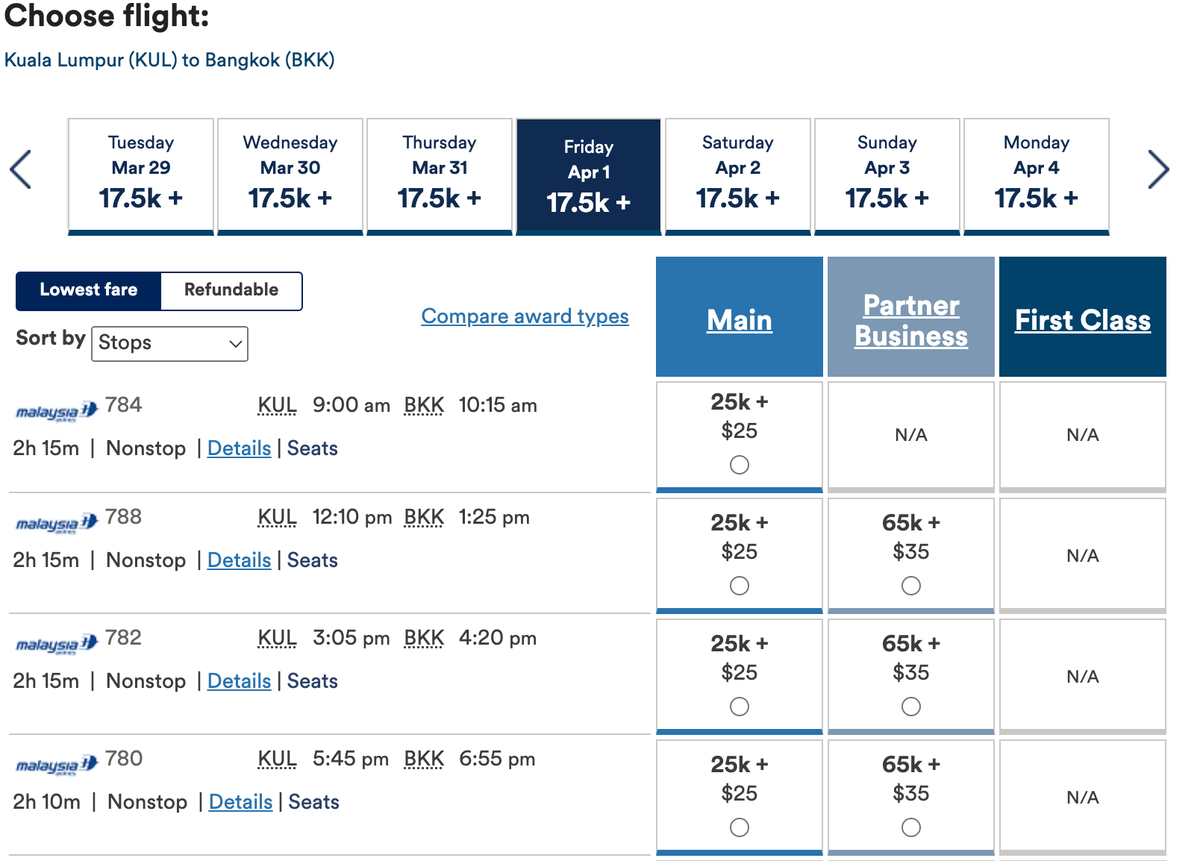 Redeem Alaska Mileage Plan miles on Malaysia Airlines The Points Guy