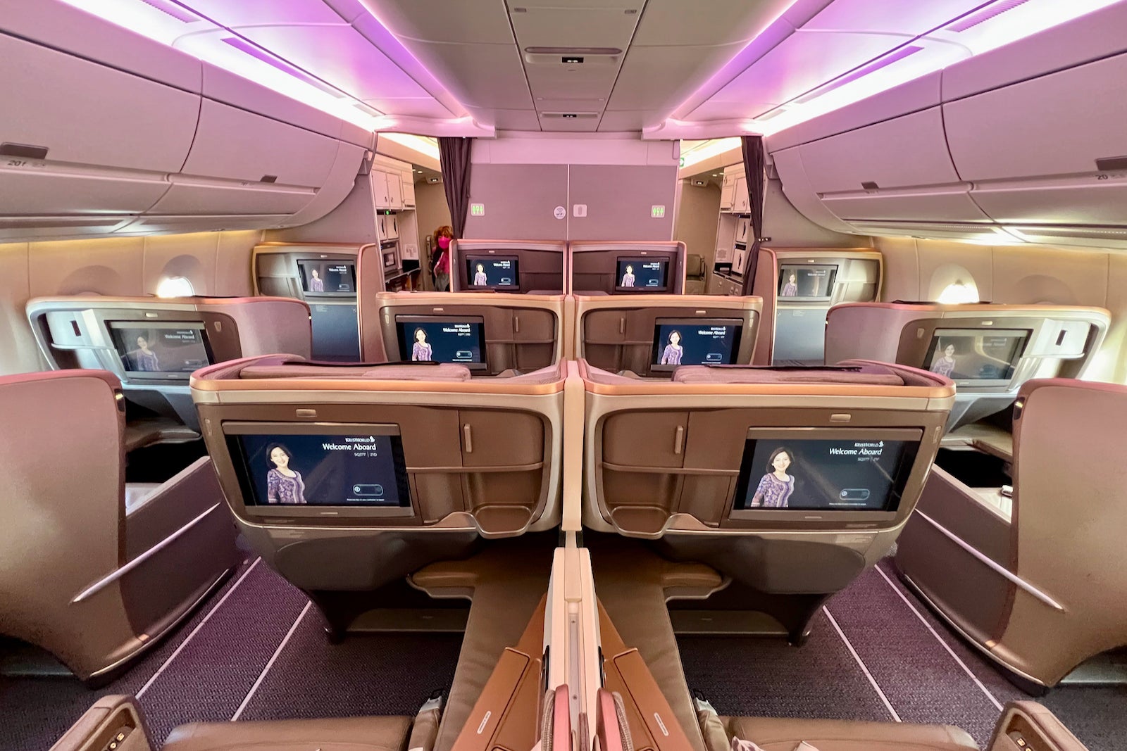 Singapore Airlines Business Class Airbus A350