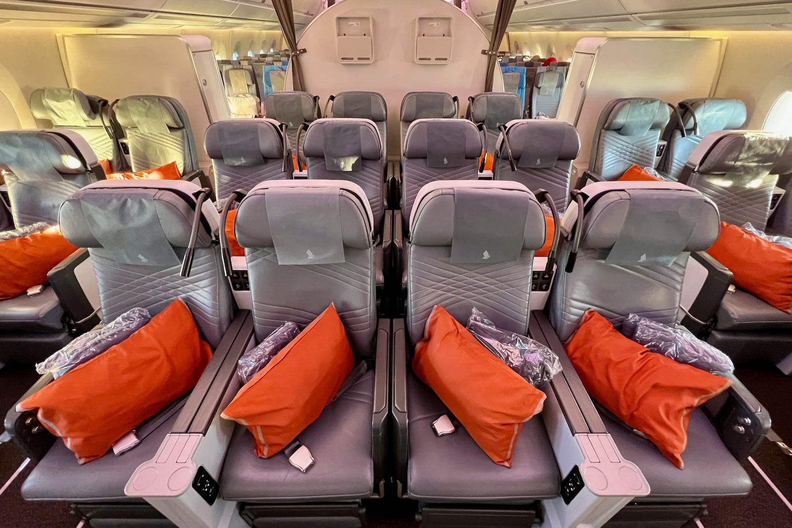Comparing Singapore Airlines Business And Premium Economy On The Same