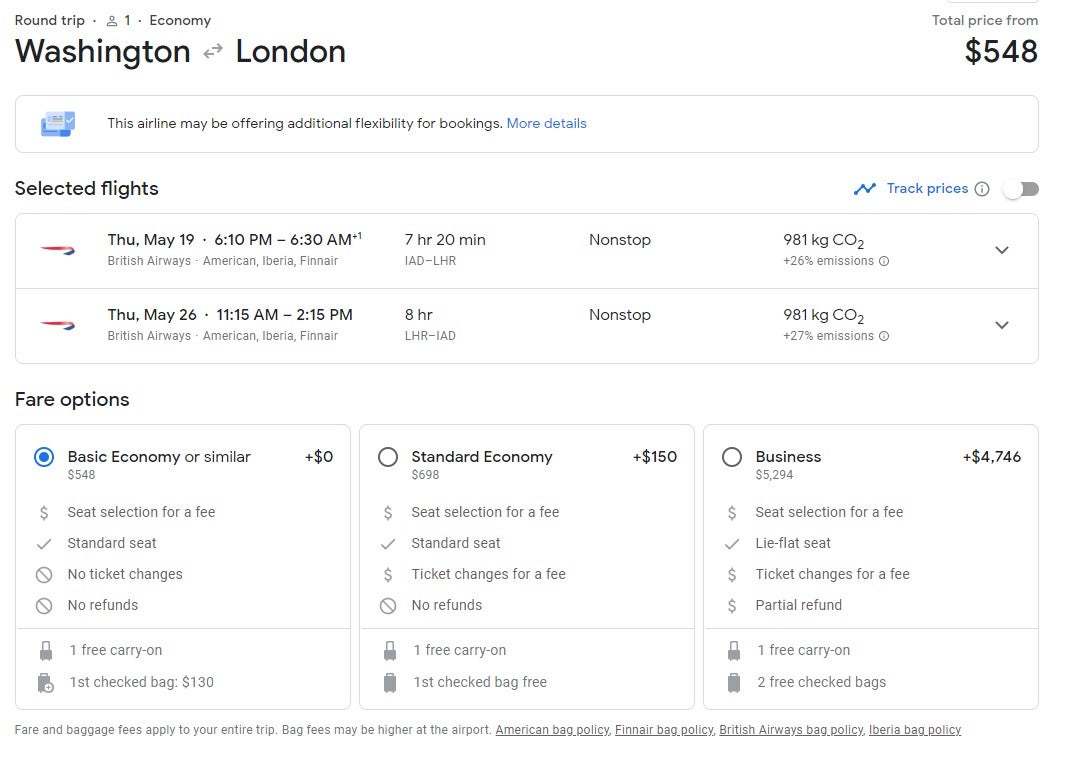 Deal alert Flights to England and Scotland from major US cities