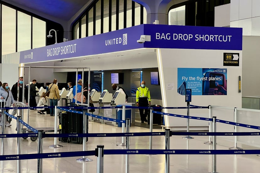 Checking a bag with United? Use the new 'bag drop shortcut' to save