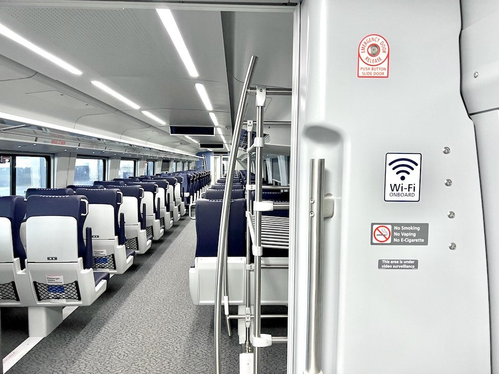 exegese Negen koppeling Faster Wi-Fi with slimmer seats: Here's a first look onboard Amtrak's  newest trains - The Points Guy