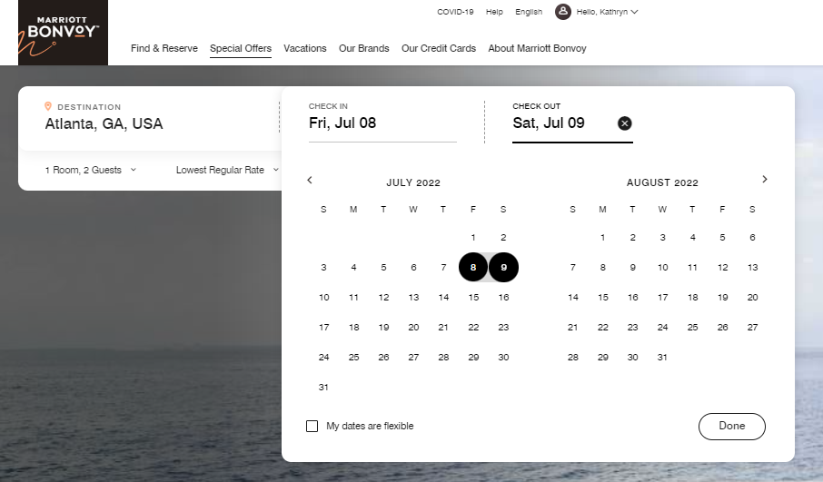 Preparing for dynamic pricing: Marriott's Lowest Rates Calendar is now