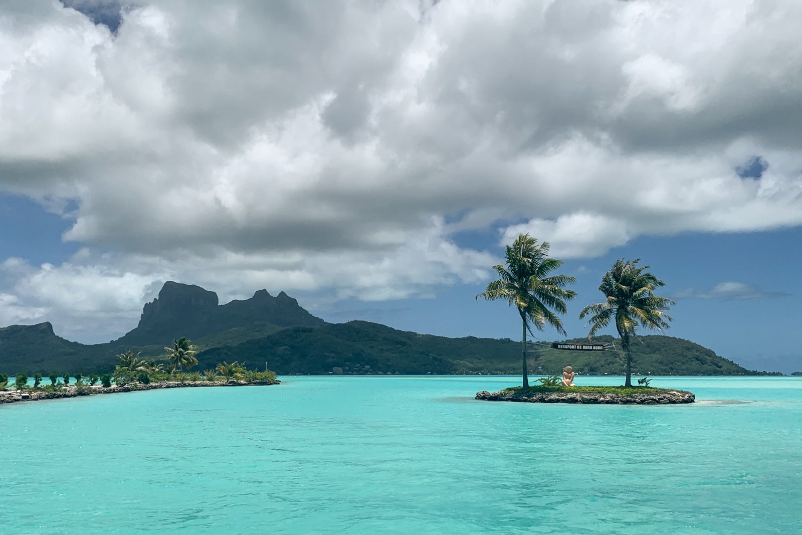 mountains behind a bay