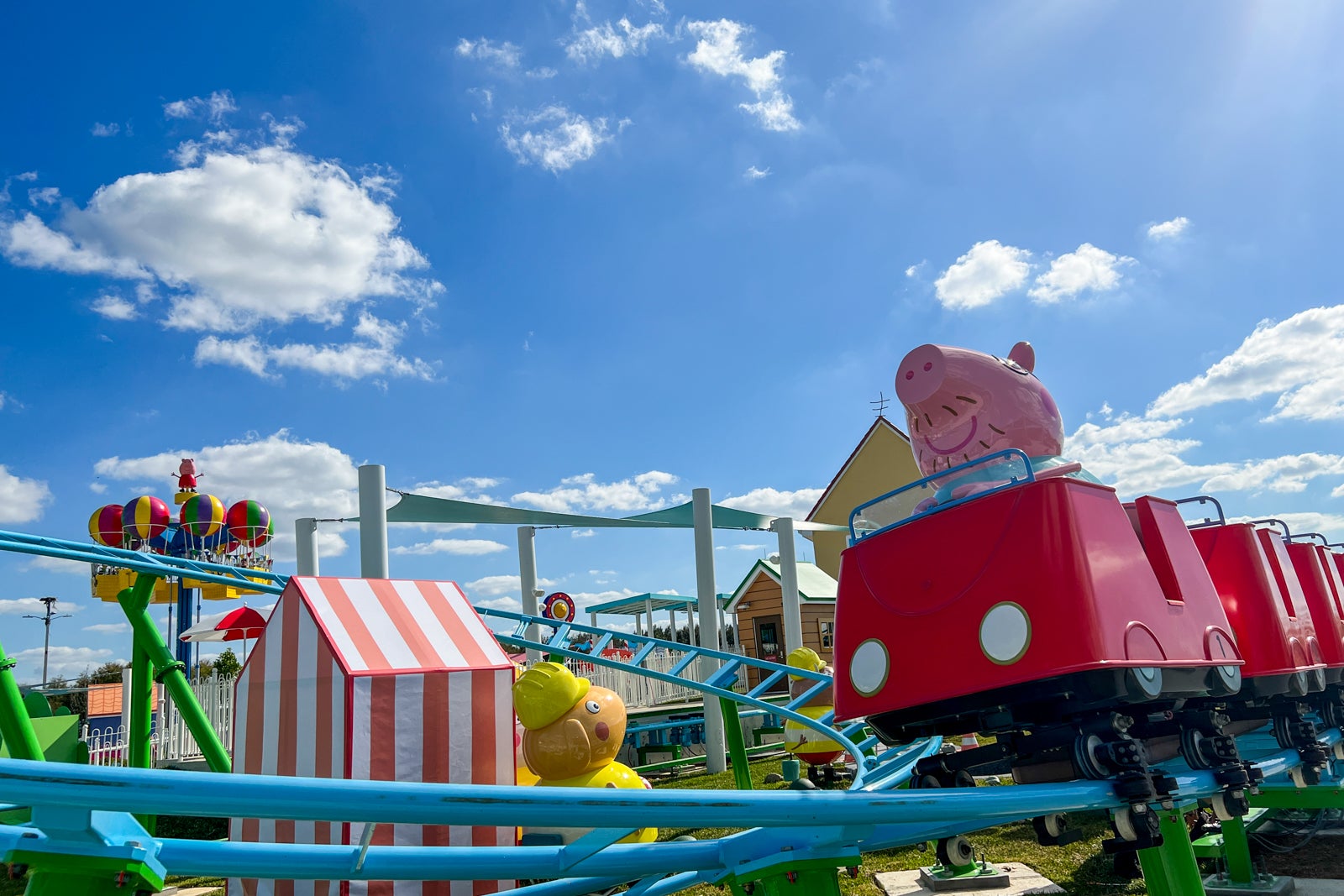 Daddy Pig's Roller Coaster at Peppa Pig Theme Park
