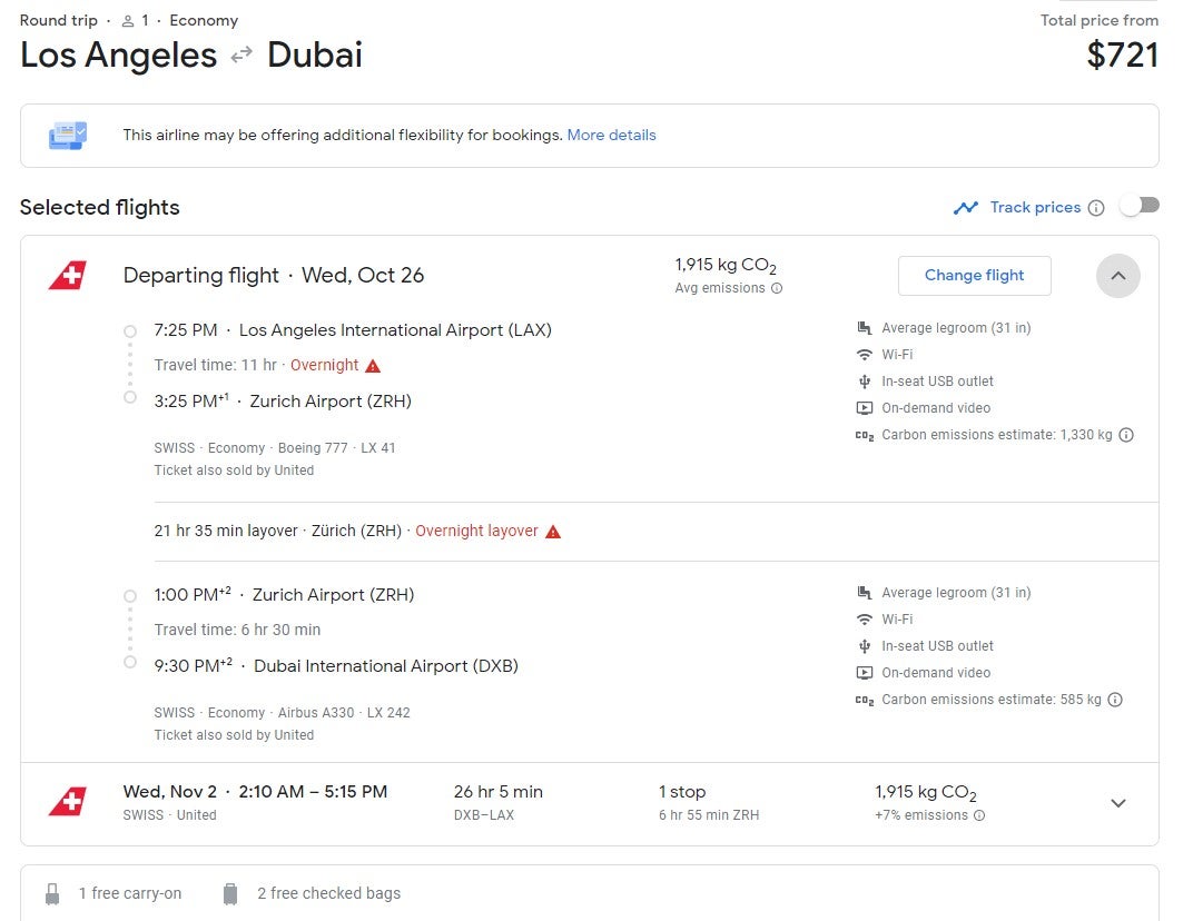 Deal alert Flights to Dubai starting from 568 The Points Guy