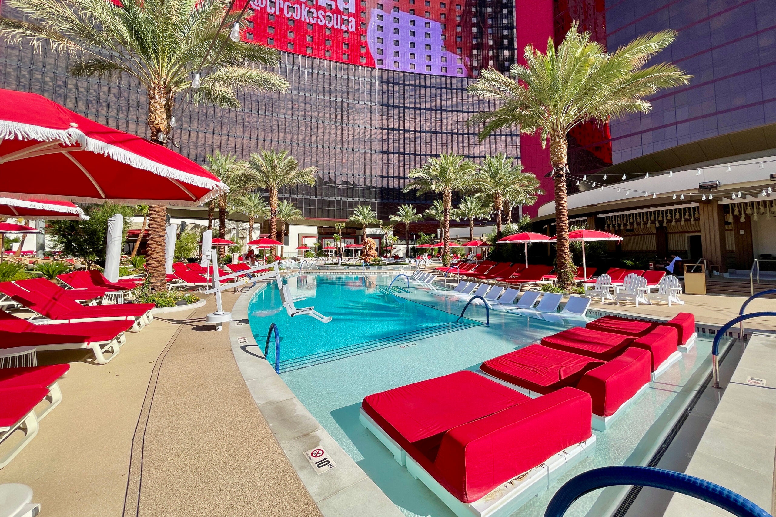 Hilton Resorts World Vegas Pool - Benji Stawski
