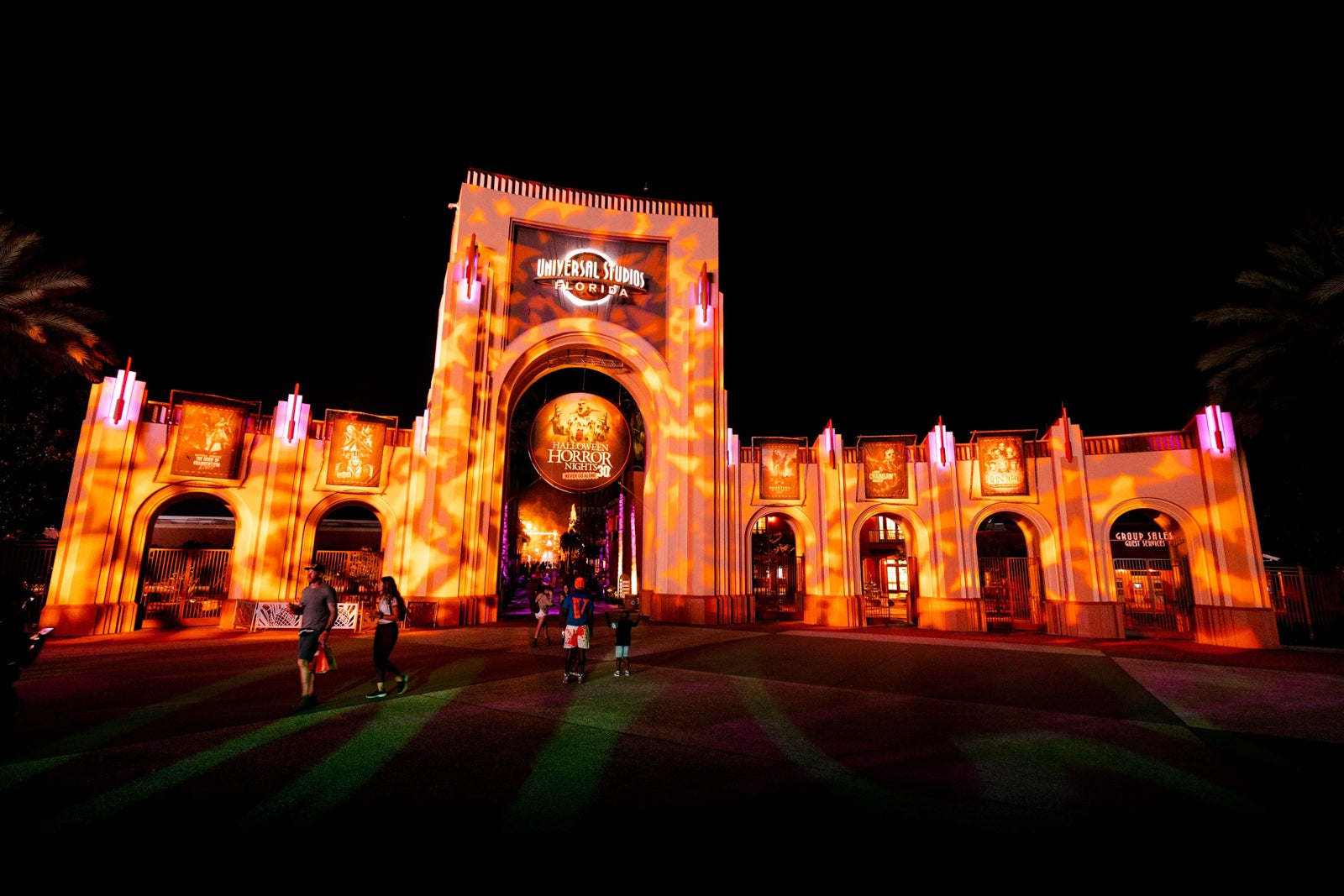 Entrance to Halloween Horror Nights at Universal Studios Florida