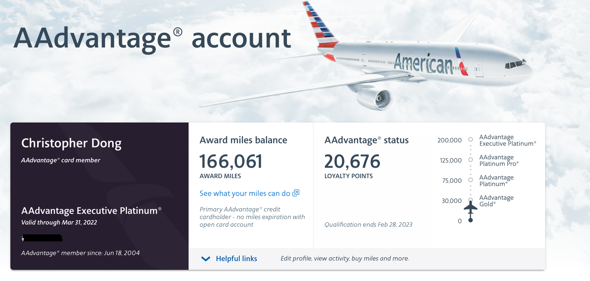 american airlines cruises loyalty points