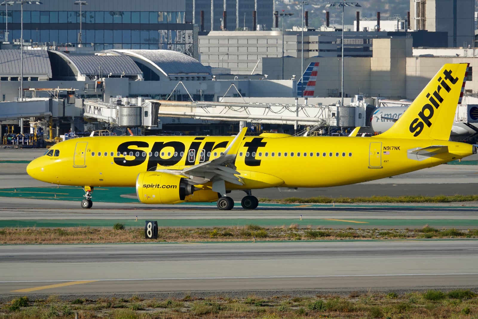 Spirit Airlines Airbus A320 LAX